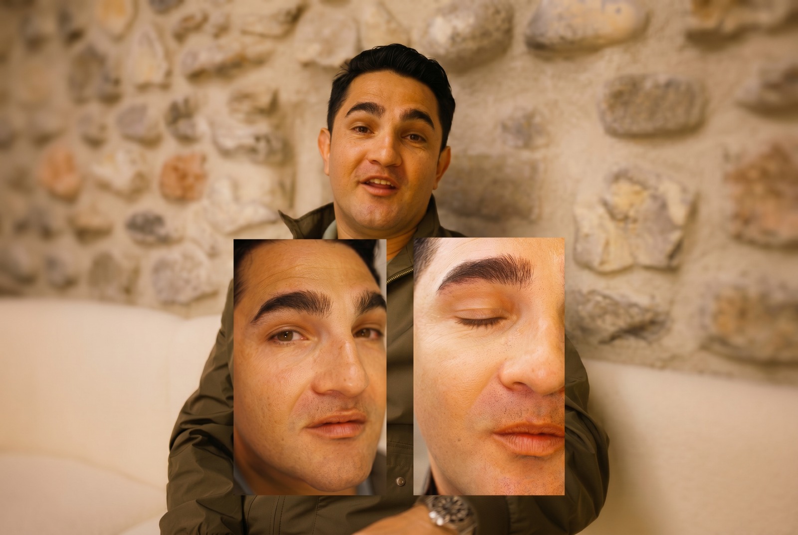 Skin Heaven Men – Hautbild vor und nach Behandlung