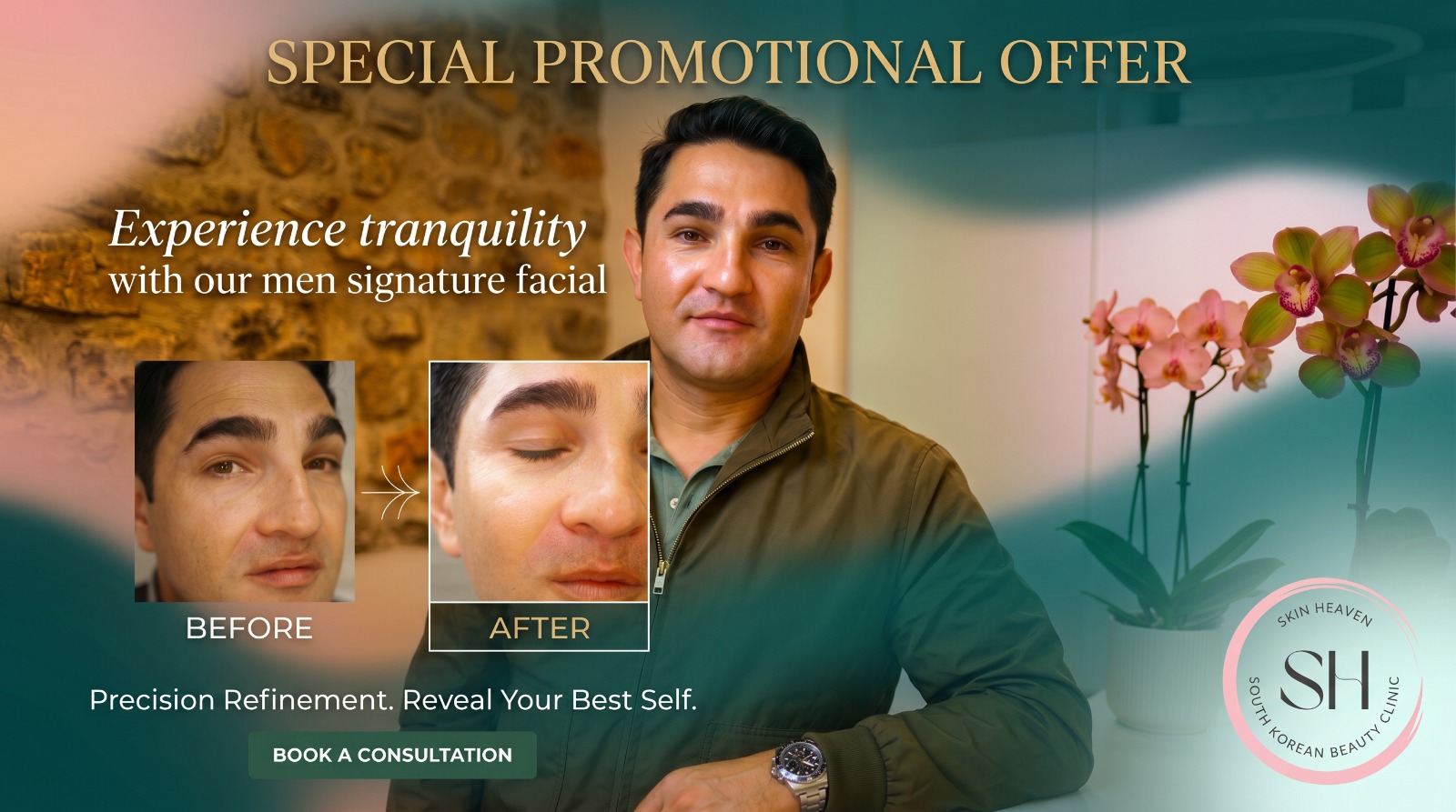 Skin Heaven Special Promotional Offer – Signature Facial Resultate
