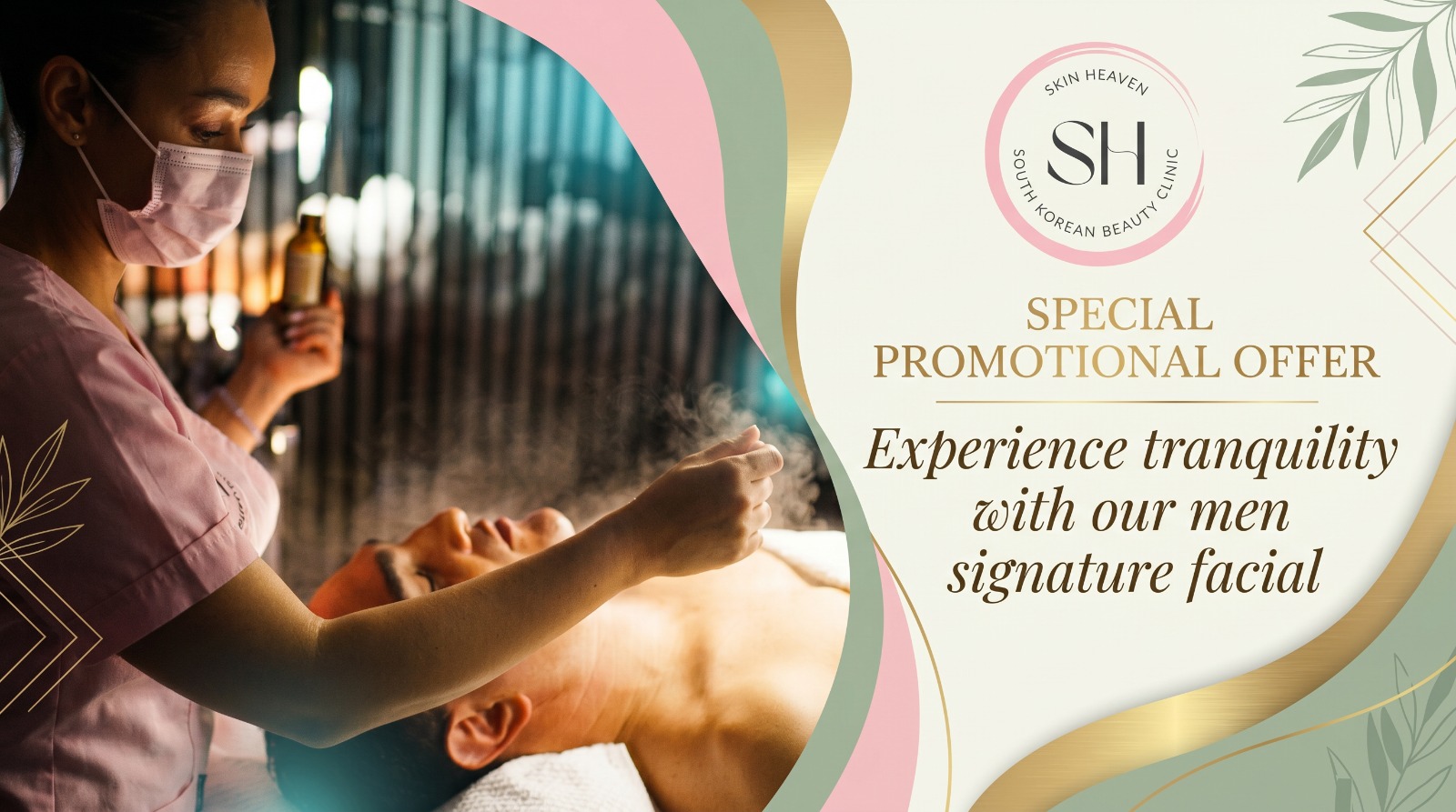 Skin Heaven South Korean Signature Facial für Männer